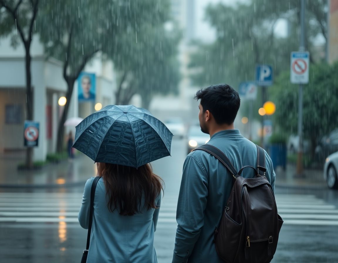 Owned source sample before Couple Rain Scene Prompt