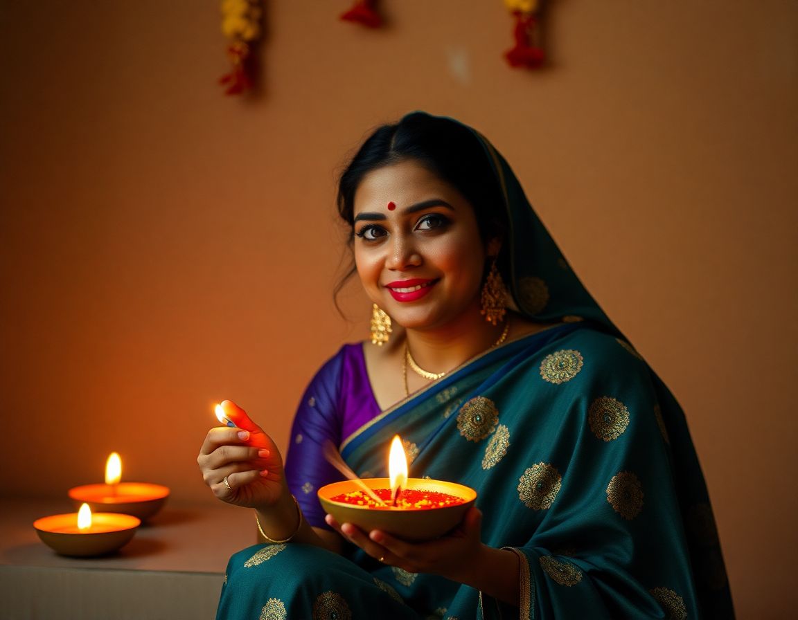 Owned source sample before Diwali AI Photo Editing Prompt