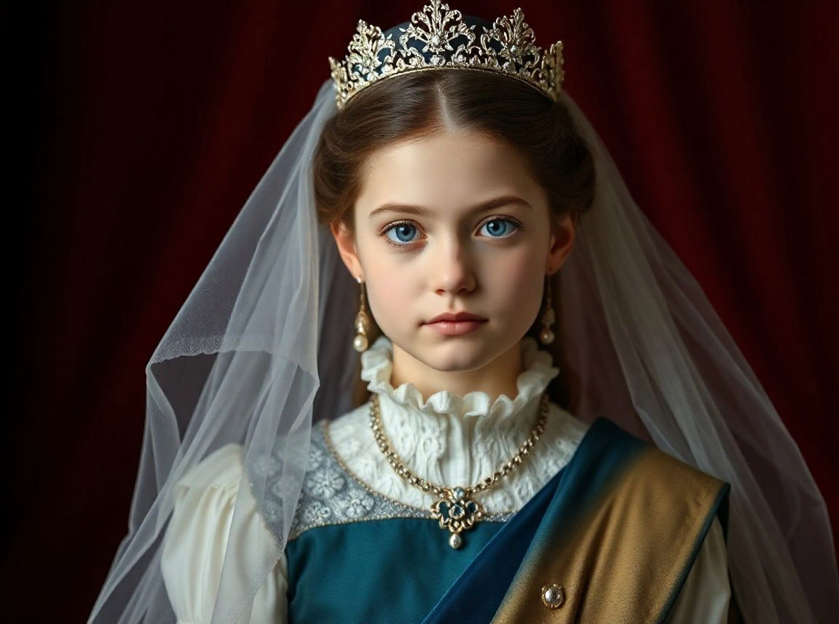 Royal Girl Portrait AI Prompt real provider after result