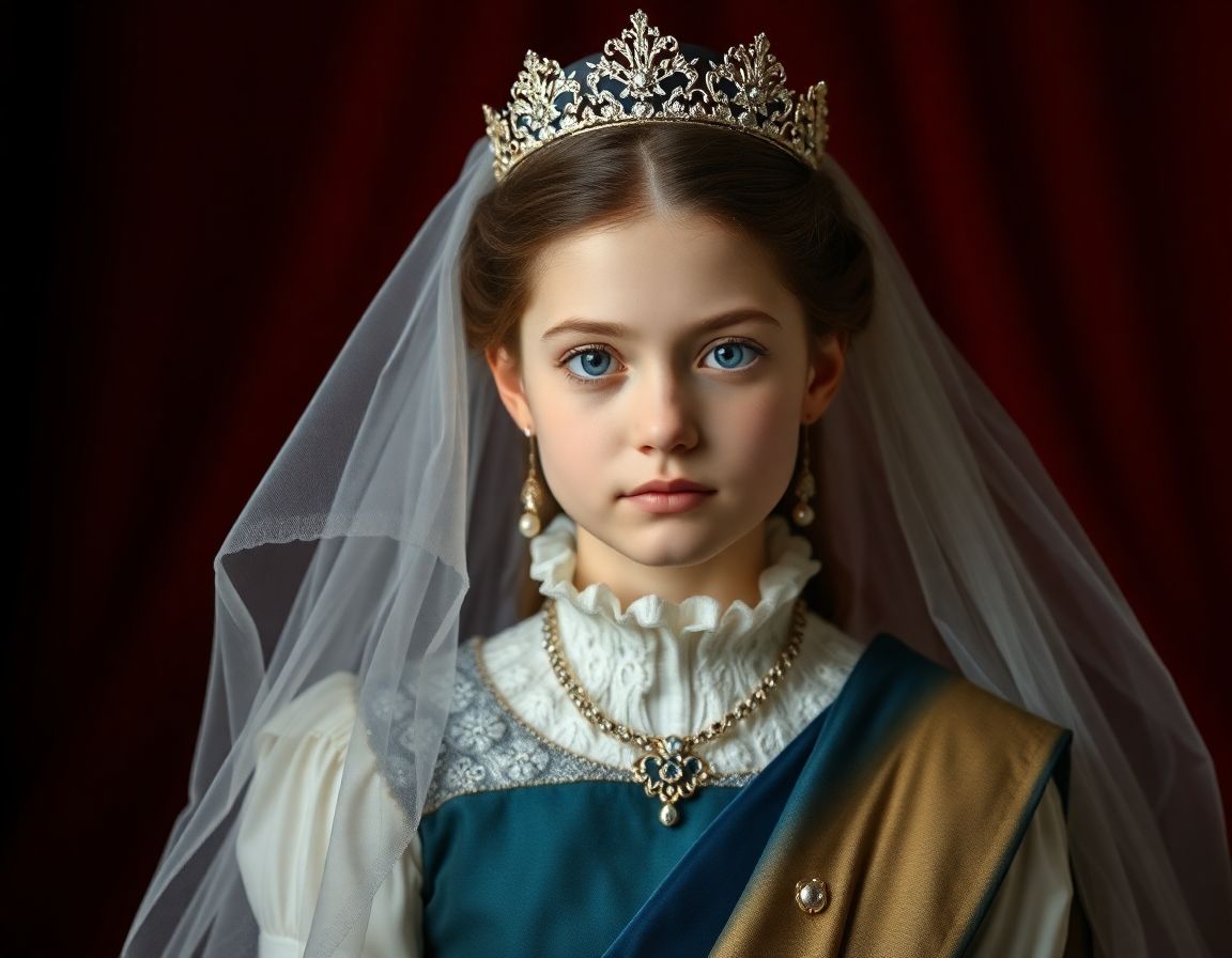Owned source sample before Royal Girl Portrait AI Prompt