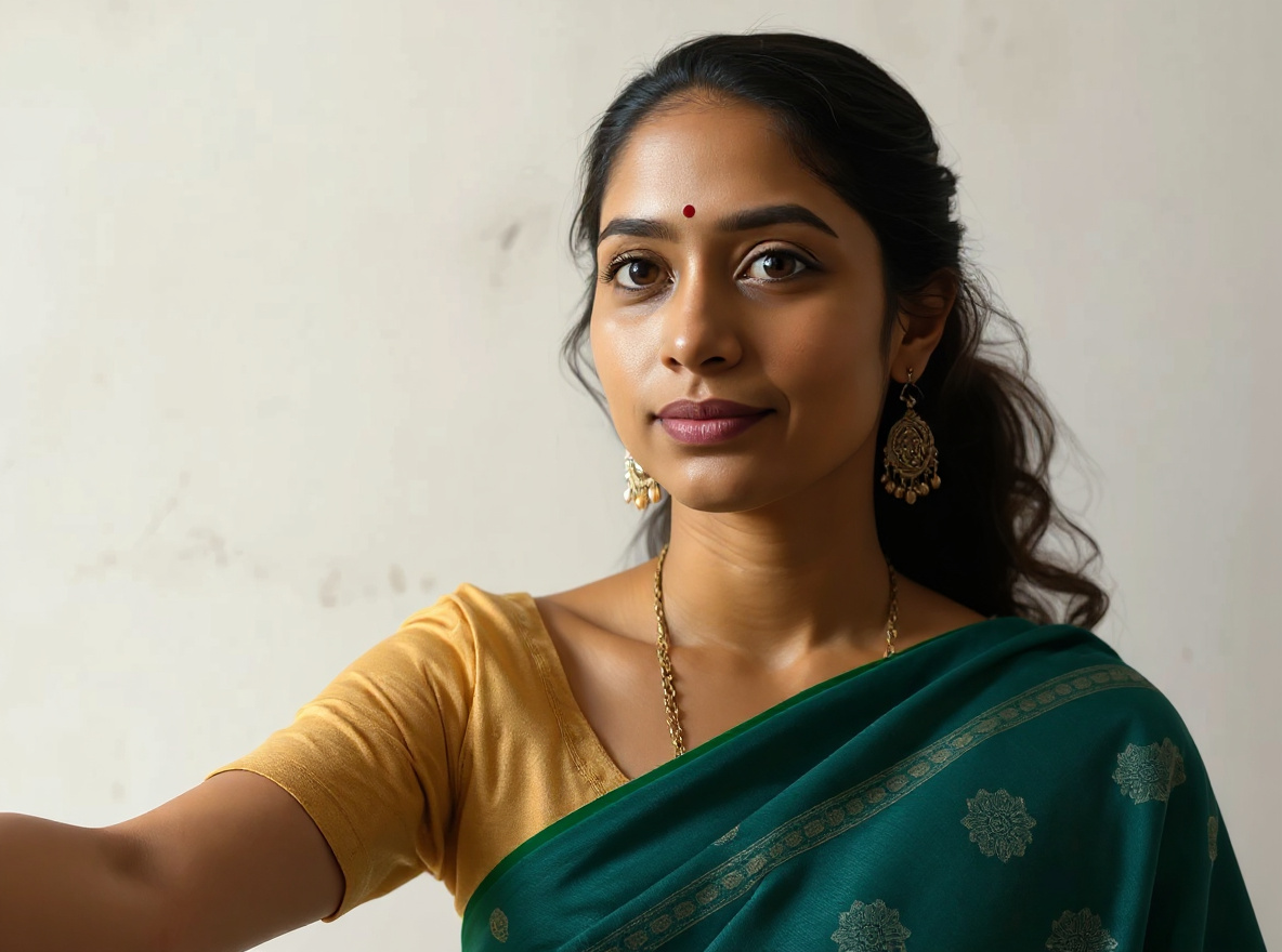 Saree AI Photo Editing Prompt real provider after result