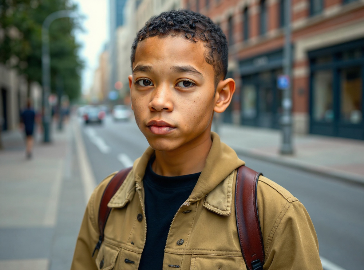 Urban Attitude Boy Portrait Prompt real provider after result